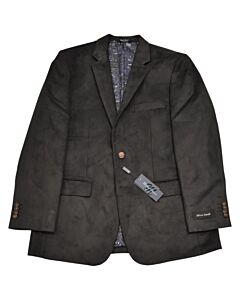 Afazzy Marco Grossi Black Micro Suede Sport Coat JU 751001