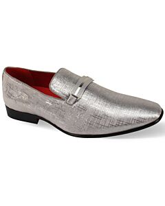 After Midnight Slip-On Smoking Shoe AM 6979 Silver