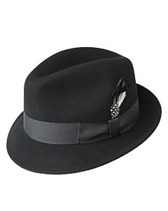 Bailey 1922 Hats 7001 Tino Wool Fedora Black