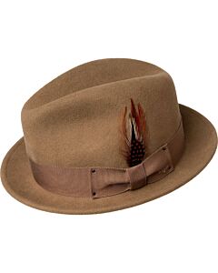 Bailey 1922 Hats 7001 Tino Wool Fedora Driftwood