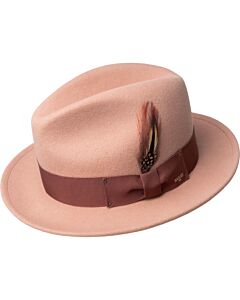Bailey 1922 Hats 7034 Blixen Wool Fedora Italian Clay
