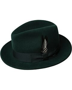 Bailey 1922 Hats 7034 Blixen Wool Fedora Viridian
