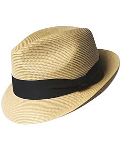 Bailey 1922 Hats 81717BH Craig Straw Fedora Natural