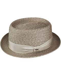 Bailey 1922 Hats 81810 Waits Braid Pork Pie Fedora Unbleach