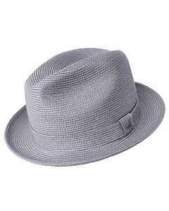 Bailey 1922 Hats 81711BH Tate Braid Fedora Light Grey