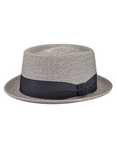 Bailey 1922 Hats 81810 Waits Braid Pork Pie Fedora Smoke