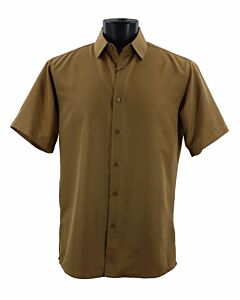 Bassiri Uomo Men's Fashion Short Sleeve Sport Shirt B206 Gold