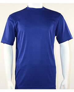 Bassiri S/S Mock-Neck Midnight Blue T-Shirt 218