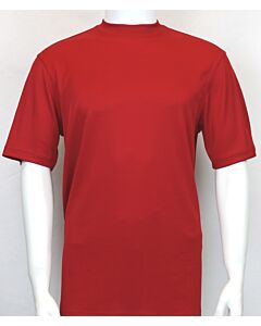 Bassiri S/S Mock-Neck Olive T-Shirt 218
