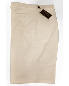 Bocaccio Uomo Men's Textured Square Shorts KS-11500 White