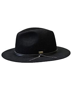 Bruno Capelo Hats BR Broadway Australian Wool Fedora Black