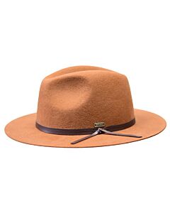 Bruno Capelo Hats BR Broadway Australian Wool Fedora Cognac