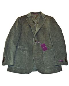 Canuti Men's Seafoam Fine Corduroy Modern Fit Sport Coat C-162 Benicio
