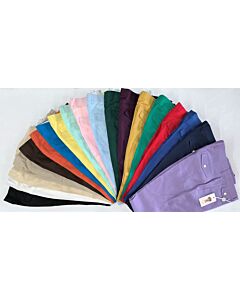 Cigar Couture Men's Solid Color Linen Pants SL-700 Black
