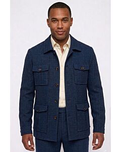 Cigar Couture Signature Men's Walking Suit 2 Piece Set CJP-766 Navy