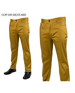 Prestige Original Men's Stretch Jeans Mustard  COP-100