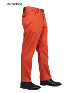 Prestige Original Men's Stretch Jeans Rust COP-100