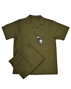 Dreams Men's Walking Leisure Suit 2 Piece Set Daytona 256 Olive