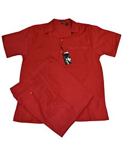 Dreams Men's Walking Leisure Suit 2 Piece Set Daytona 256 Red