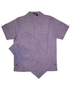 Dreams Men's Walking Leisure Suit 2 Piece Set Fino 277 Lilac Heather