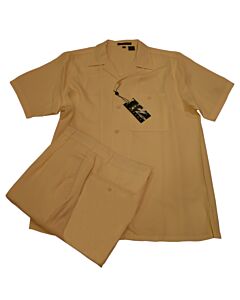 Dreams Men's Walking Leisure Suit 2 Piece Set Alfie 255 Cream