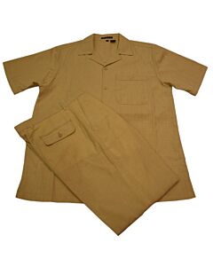 Dreams Men's Walking Leisure Suit 2 Piece Set Antiqua 253 Sand