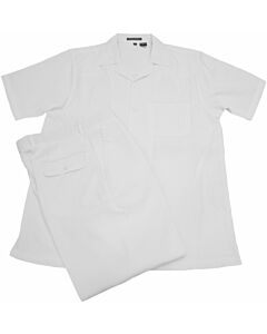 Dreams Men's Walking Leisure Suit 2 Piece Set Antiqua 253 White