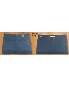 Enzo Tovare Men's Fashion Jeans Alpha 265 Navy