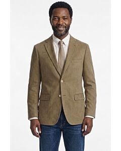 Enzo Tovare Tobacco Modern Fit Vegan Suede Sport Coat E85000-1