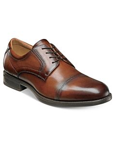 Florsheim Center 11568 Cap Toe  Oxford Men's Dress Shoe  Cognac