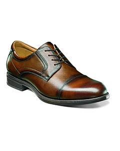 Florsheim Midtown 12138 Cap Toe Oxford Men's Dress Shoe  Cognac