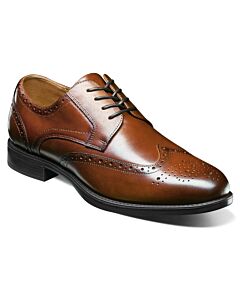 Florsheim Midtown 12139 Wingtip Oxford Men's Dress Shoe  Cognac