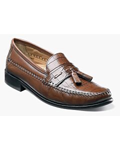 Florsheim Pisa 18469 Moc Toe Loafer Men's Dress Shoe  Cognac
