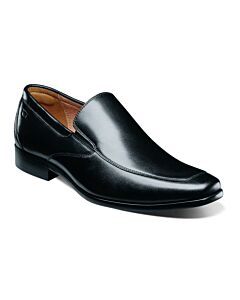 Florsheim Postino 15176 Moc Toe Venetian Slip On Men's Dress Shoe  Black Smooth