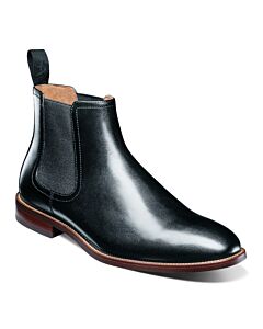 Florsheim Rucci 13403 Plain Toe Gore Boot Men's Dress Boot  Black