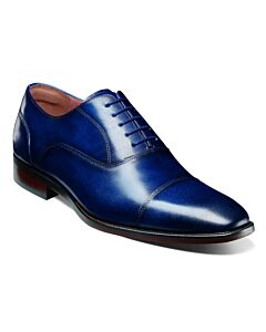 Florsheim Sorrento Lux 14447  Cap Toe Balmoral Oxford Men's Dress Shoe  Navy