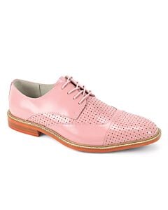 Giovanni Alford Cap Toe Oxford Men's Dress Shoe  Pink