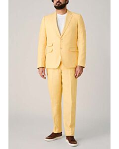 Inserch Men's Linen Slim Fit Sport Coat SU880 Yuzu