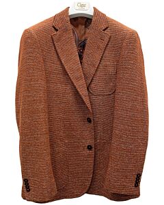 Cigar Couture Signature Men's Chenille Sport Coat J-6007 Rust