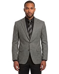 Caravelli Grey Birdseye Slim Fit Sport Coat J616112H06