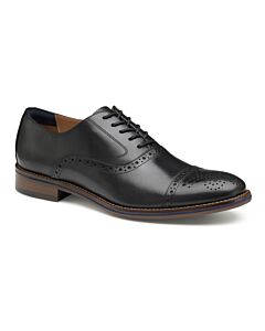 Johnston & Murphy Cap Toe Dress Shoe Conard 2.0 Black