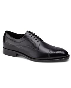 Johnston & Murphy Cap Toe Dress Shoe Ellsworth Black