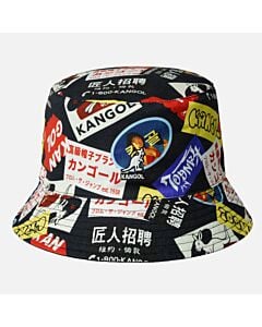 Kangol Bucket Hat Adman Rev Bucket K5508 Black