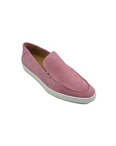 Carrucci Men's Casual Shoe Moc Toe Slip-On Loafer KS529-12S Pink