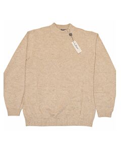 Lavane Mock Neck Men's Fashion Sweater 501-M Oatmeal
