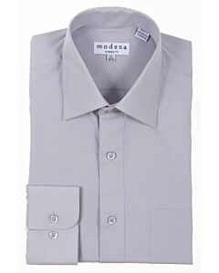 Modena Gray Classic Fit Men's Dress Shirt M300CL0R