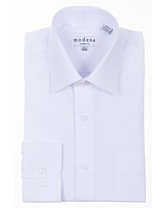 Modena White Classic Fit Men's Dress Shirt M300CL0R