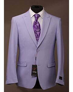 Vitali Lavender Slim Fit Vested Suit M5001