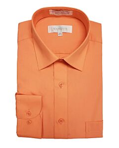 Marquis Apricot Classic Fit Men's Dress Shirt 009