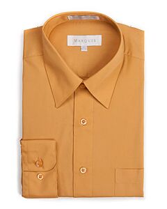 Marquis Cognac Classic Fit Men's Dress Shirt 009